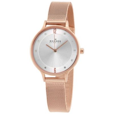 skagen watch rose gold