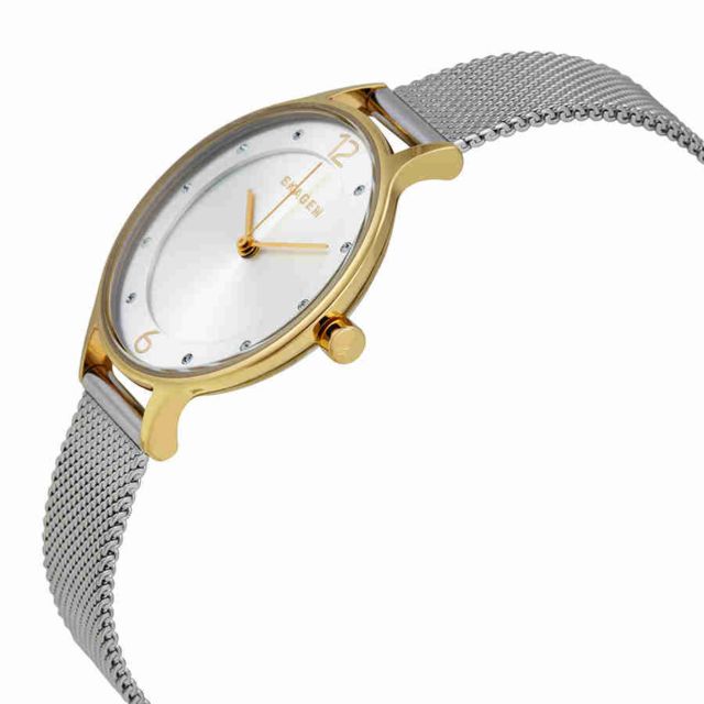 Skagen Anita Silver Dial Ladies Watch SKW2340 | Urban Outfitters