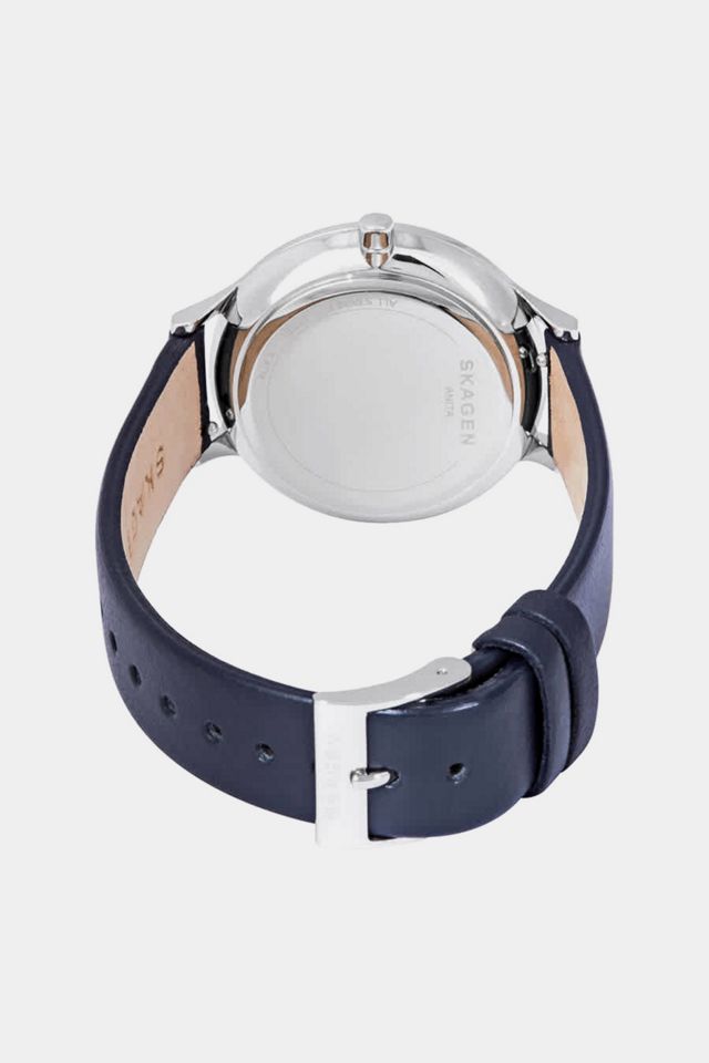 Skagen Anita White Dial Blue leather Ladies Watch SKW2719 #2