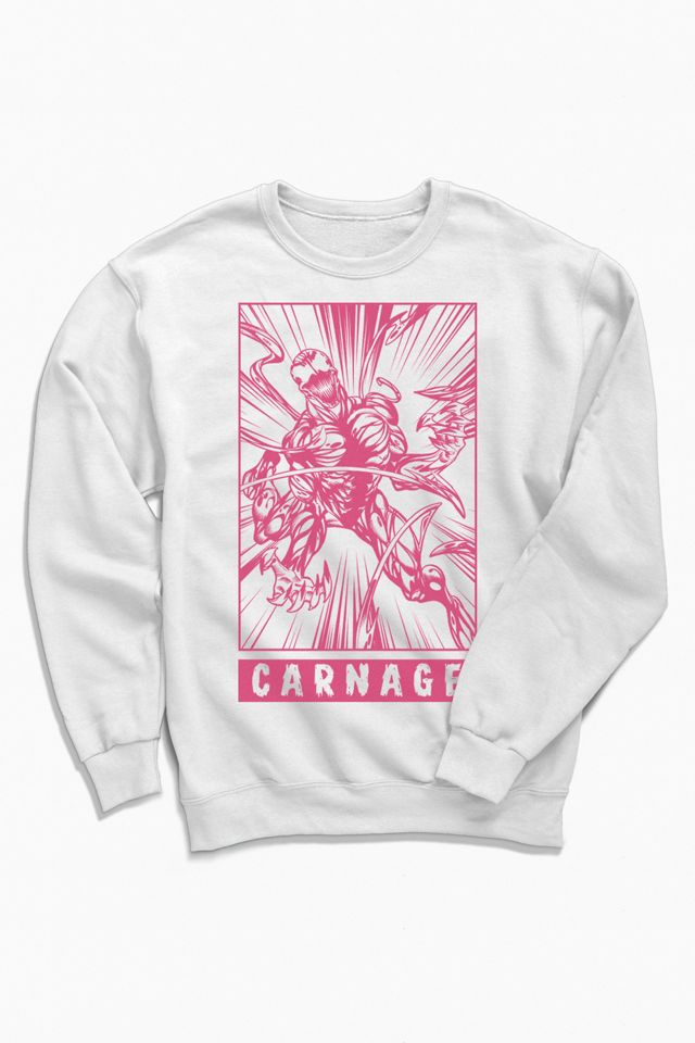 Venom Carnage Crew Neck Sweatshirt Urban Outfitters