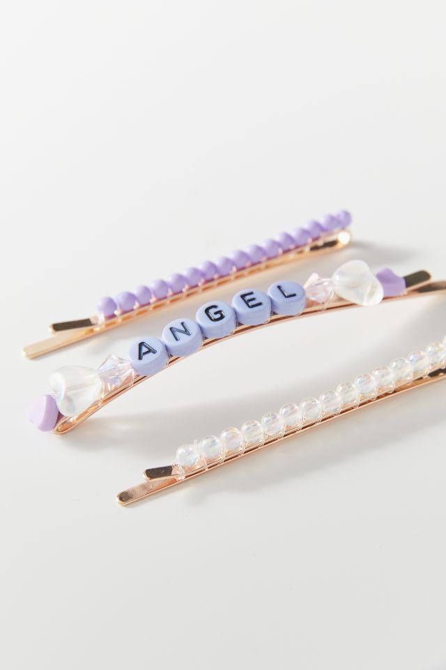 Chit Chat Beaded Bobby Pin Set #1