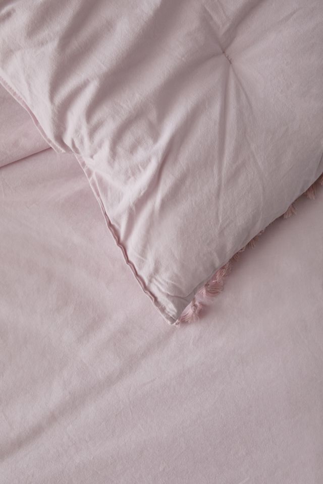 Washed Cotton Tassel Comforter Snooze Set #4