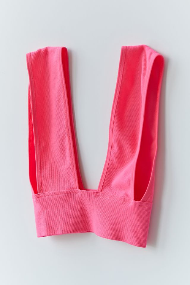 Out From Under Burn Brighter Seamless Plunging Bra Top #5