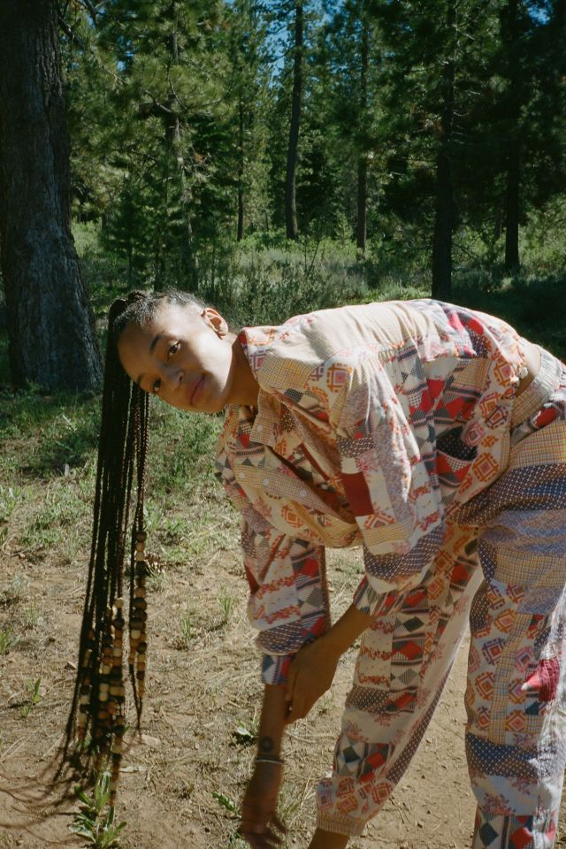 Kimchi Blue Patchwork Summit Anorak Jacket #1