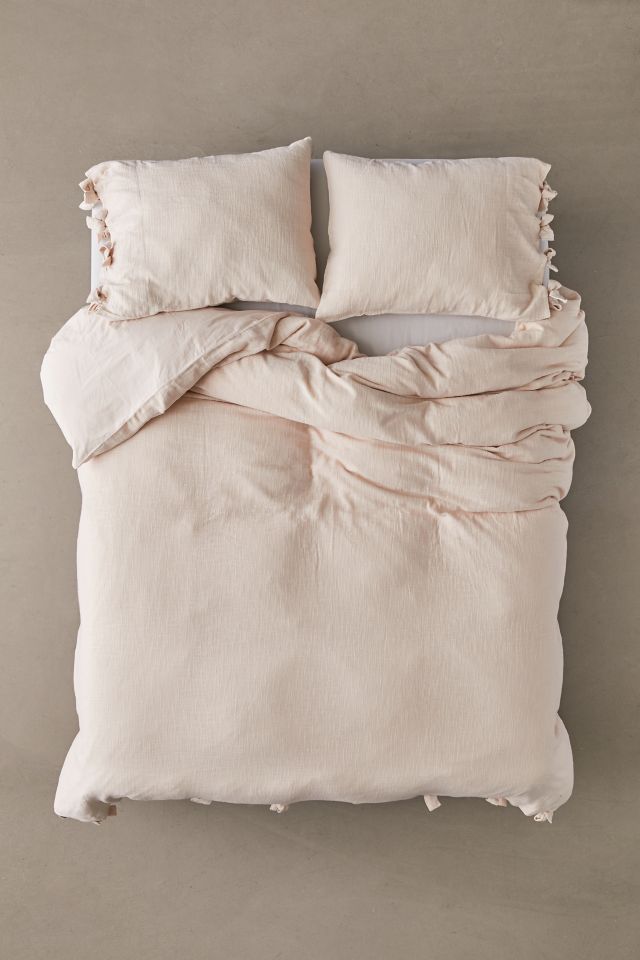 Cozy Slub Tie Duvet Cover #1