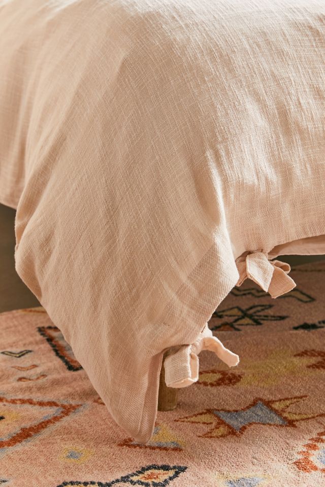 Cozy Slub Tie Duvet Cover #3