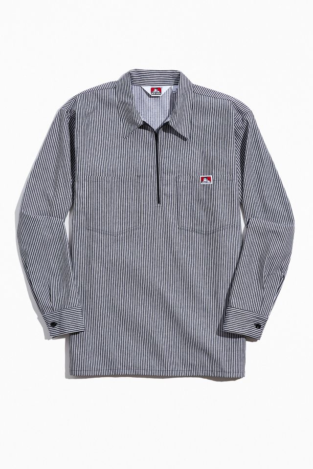 Chemise Ben Davis Demi-Glissière Manches Longues #1
