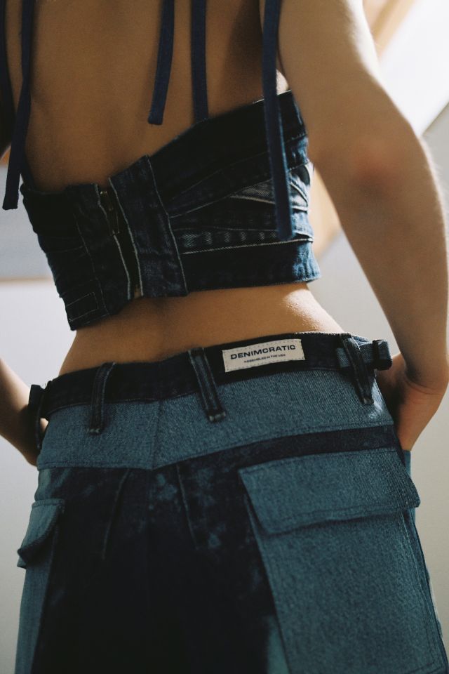 THE DENIM CARGO PANT- Women's Pants - DENIMCRATIC