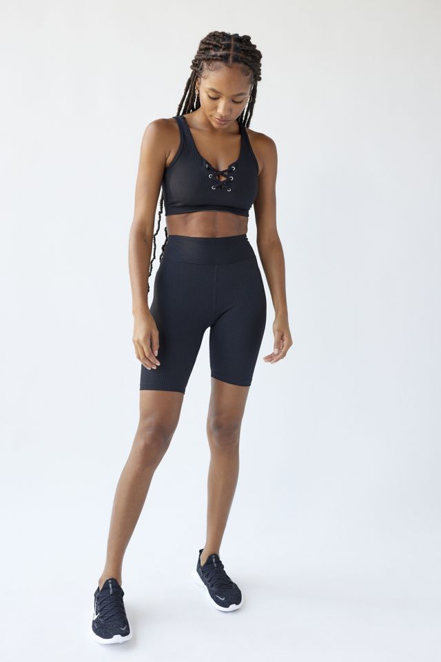 Year Of Ours Ribbed High-Waisted Bike Short