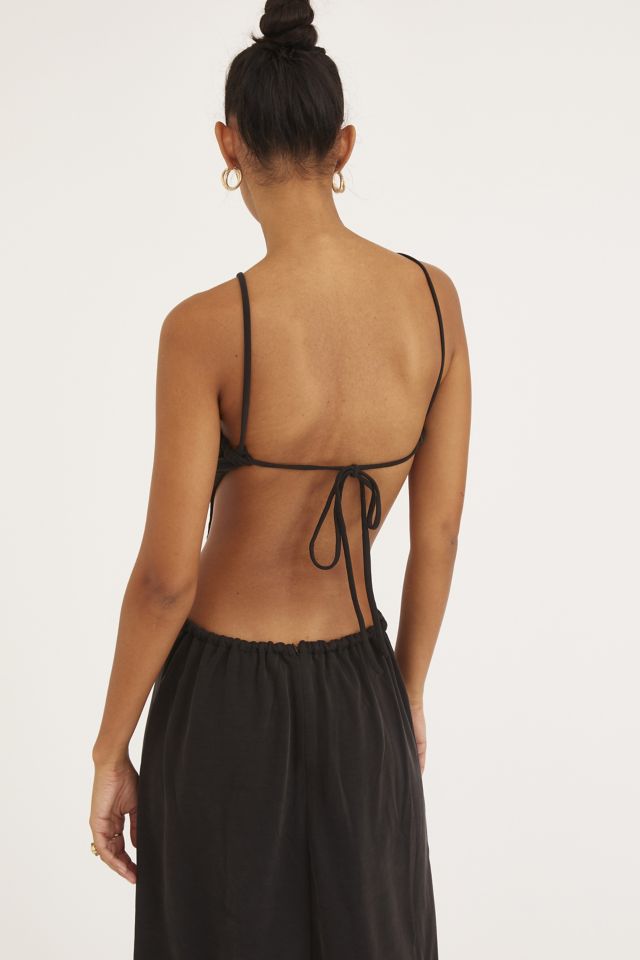 Third Form Lure In Tie-Back Midi Dress #3