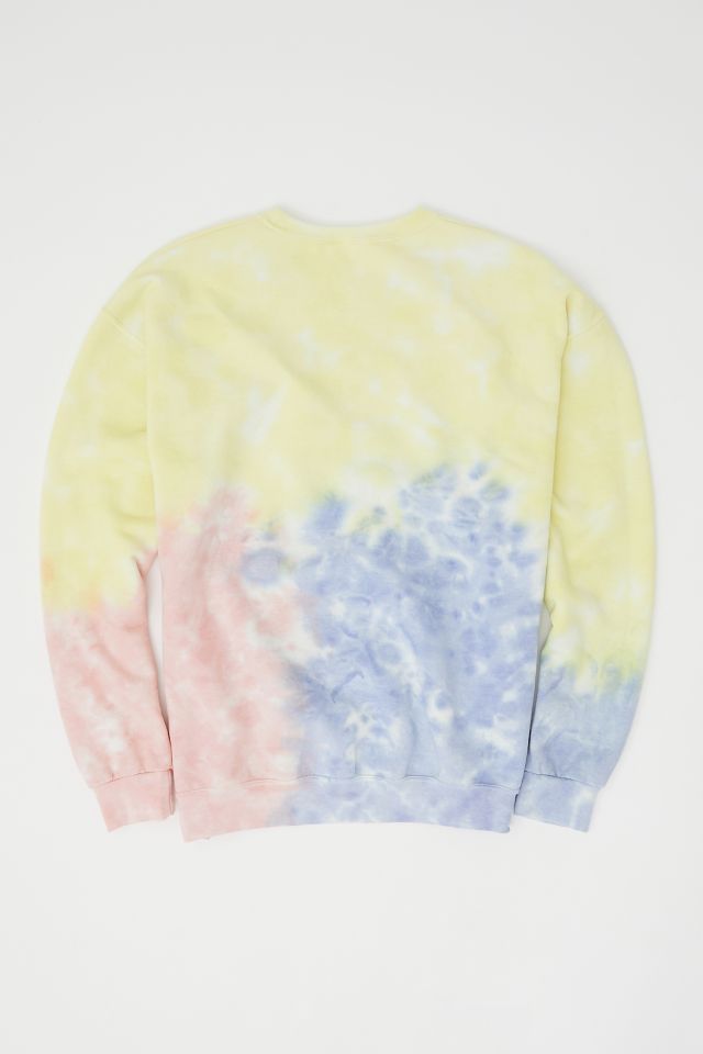 Urban Renewal Recycled Sherbet Tie-Dye Crew Neck Sweatshirt #3