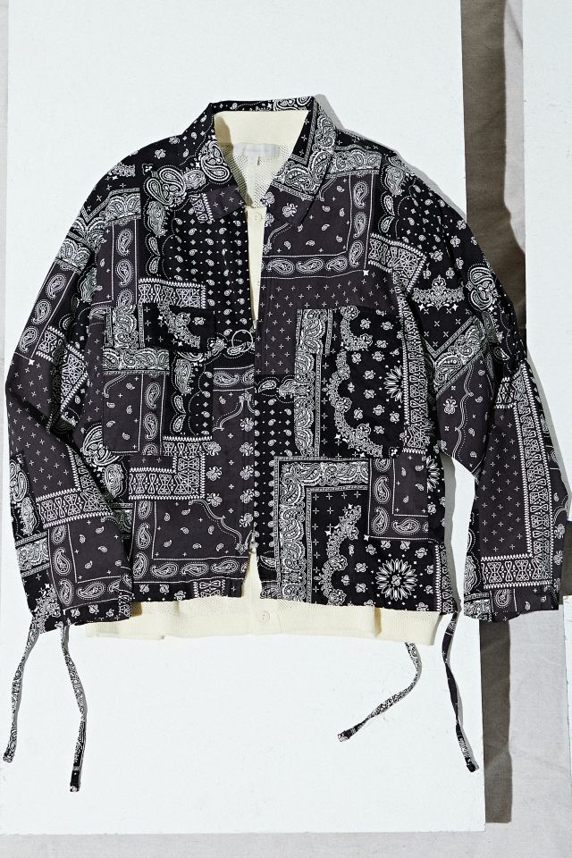 Monkey Time Paisley Print Jacket