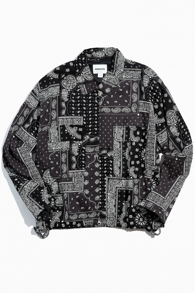 Monkey Time Paisley Print Jacket #1