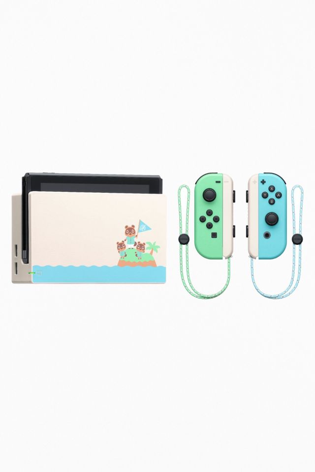 Nintendo Switch Console Animal Crossing New Horizons and Case Bundle