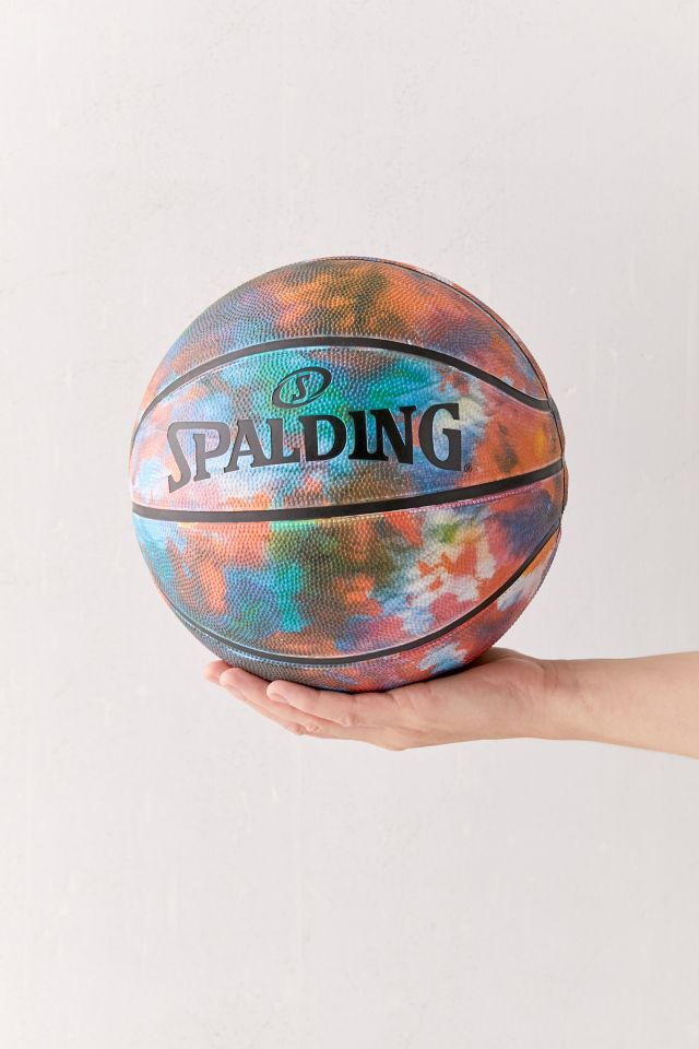 Spalding UO Exclusive Custom TieDye Basketball Urban Outfitters