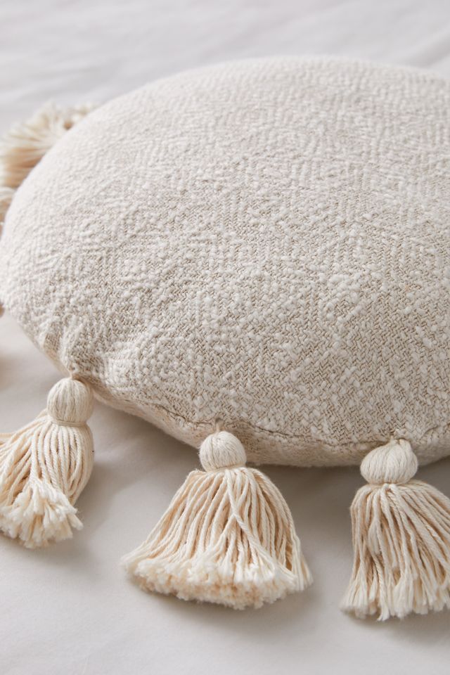 Savannah Round Throw Pillow #1