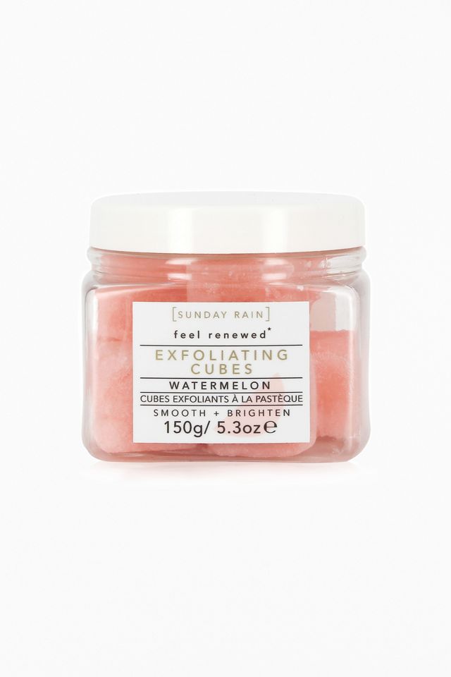 Sunday Rain Watermelon Exfoliating Cubes | Urban Outfitters