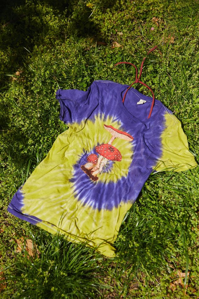 Mushroom Tie-Dye Tee #2