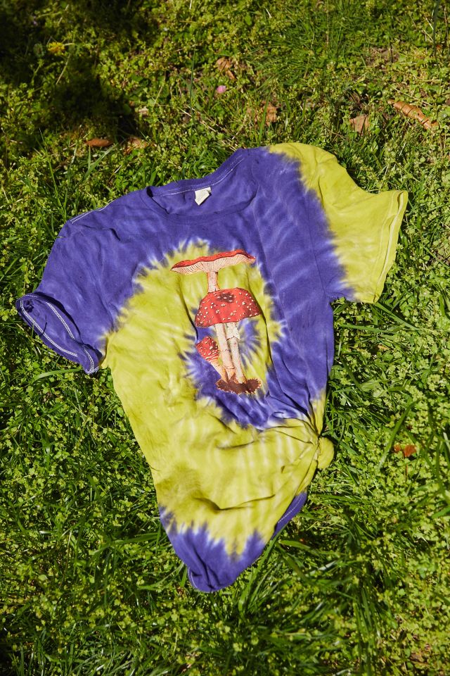 Mushroom Tie-Dye Tee #4