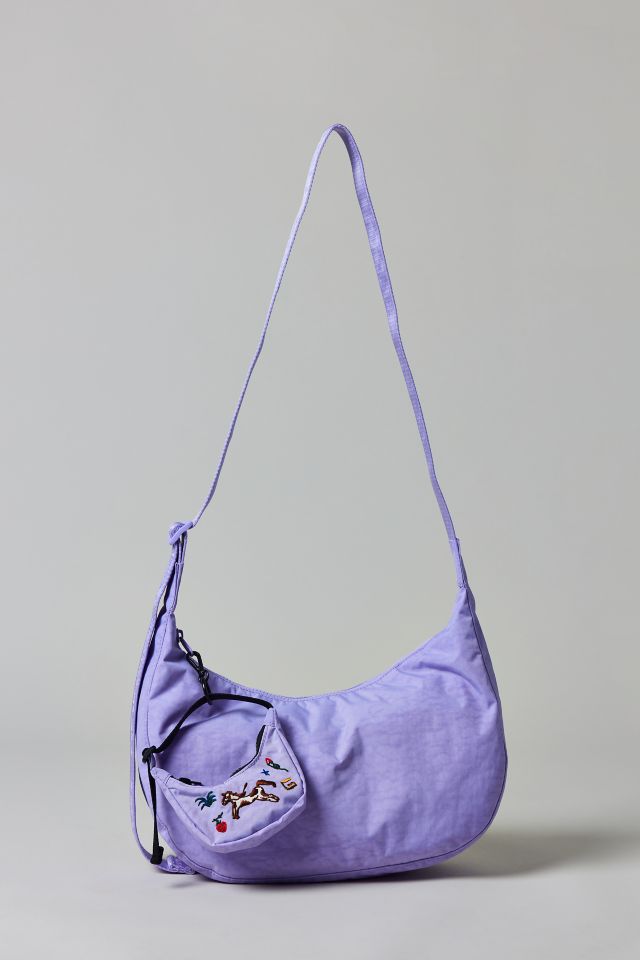 BAGGU Medium Nylon Crescent Bag #1