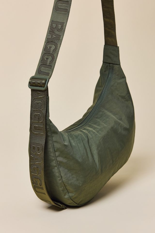 BAGGU Medium Nylon Crescent Bag #1