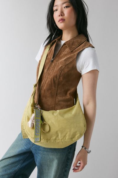 BAGGU UO Exclusive Cherub Embroidered Mini Nylon Shoulder Bag