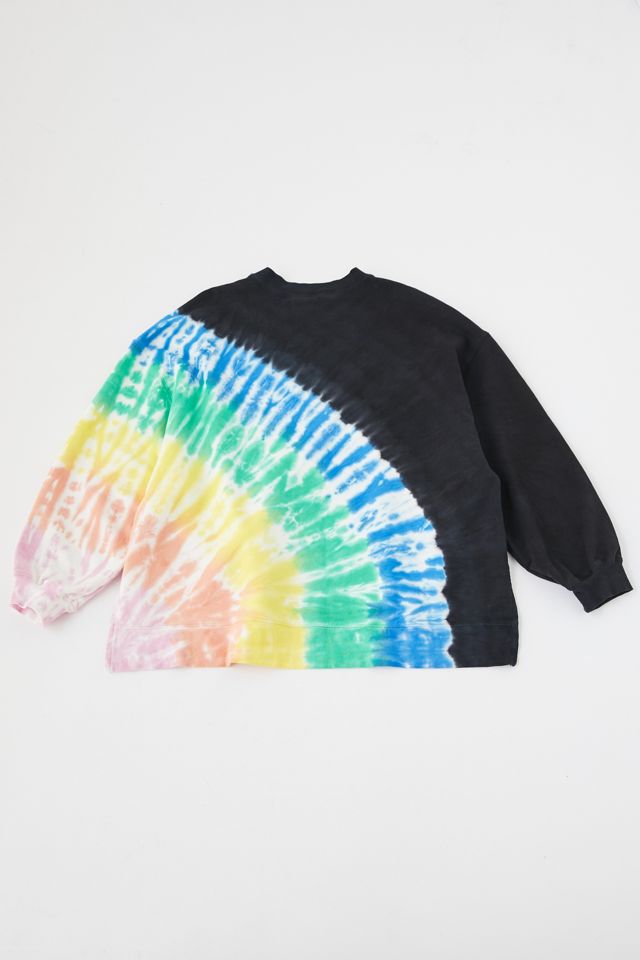 Electric & Rose Neil TieDye Crew Neck Sweatshirt Urban Outfitters
