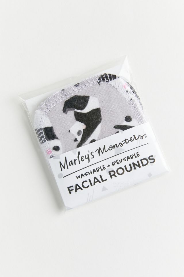 Paquet de 5 Ronds Réutilisables pour le Visage Marley's Monsters #1