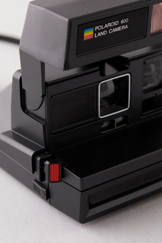 Polaroid Black Flash 600 Instant Camera #3