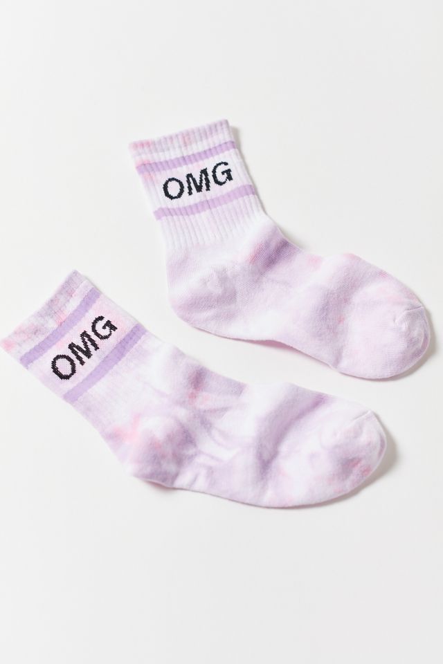 Tie-Dye Sport Crew Sock #1