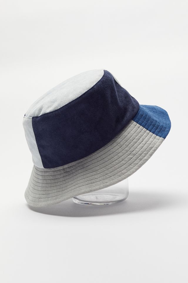 Arlo Suede Patchwork Bucket Hat | Urban Outfitters display picture 2