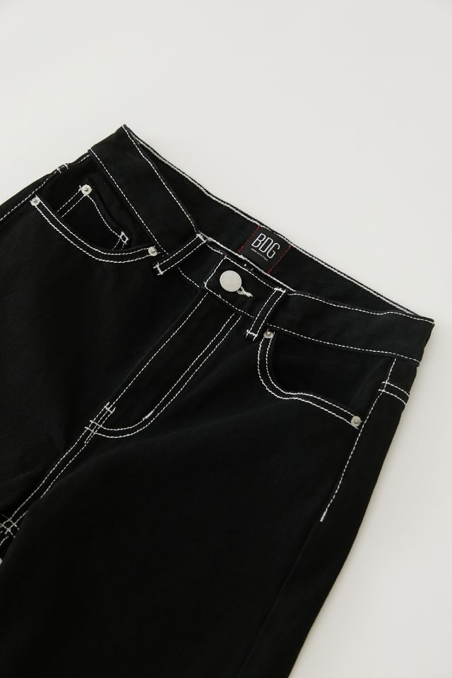 BDG High-Waisted Cowboy Jean – Black Denim #5