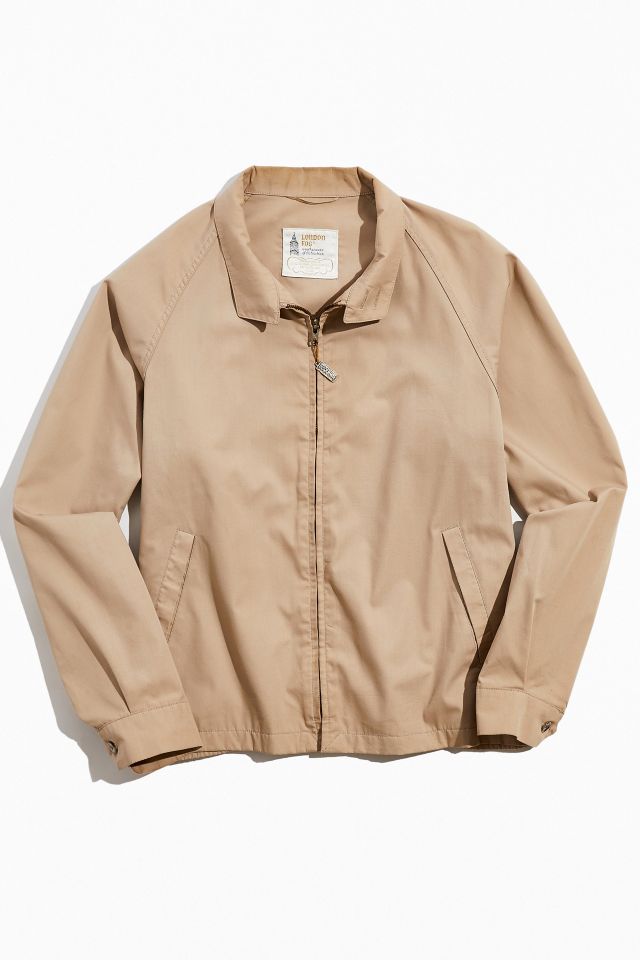 Vintage London Fog Beige Harrington Jacket