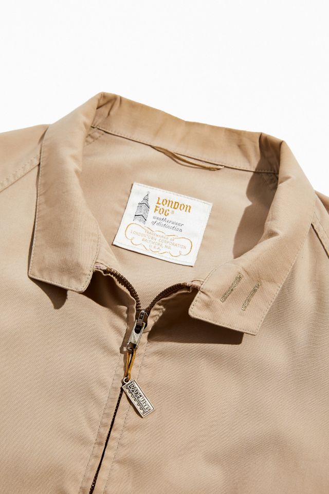Vintage London Fog Beige Harrington Jacket  #1