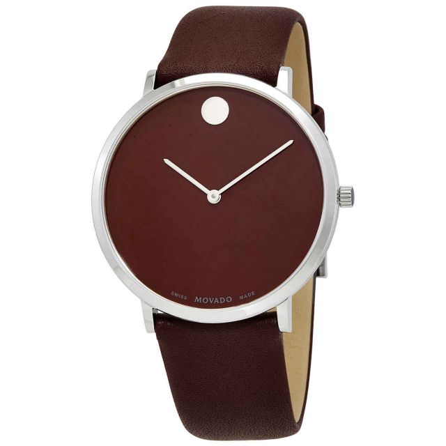 Movado Modern 47 Quartz Brown Dial Watch 0607256 Urban Outfitters