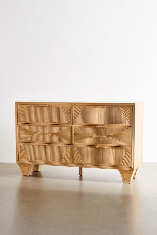 Rattan dresser urban deals outfitters