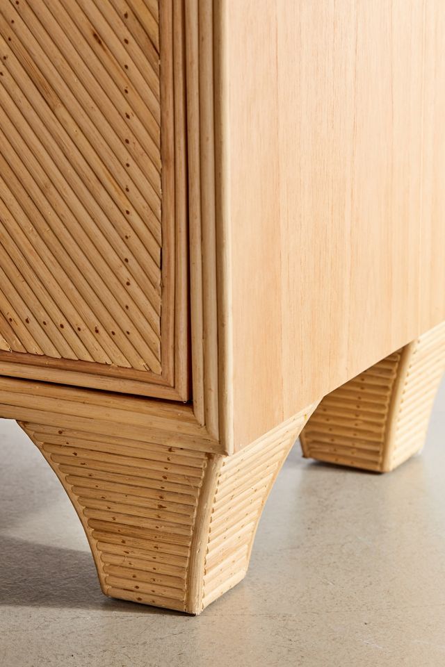 Caroline Rattan Armoire #4