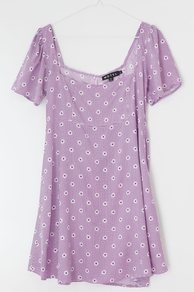 Motel Thalia Square Neck Mini Dress #2