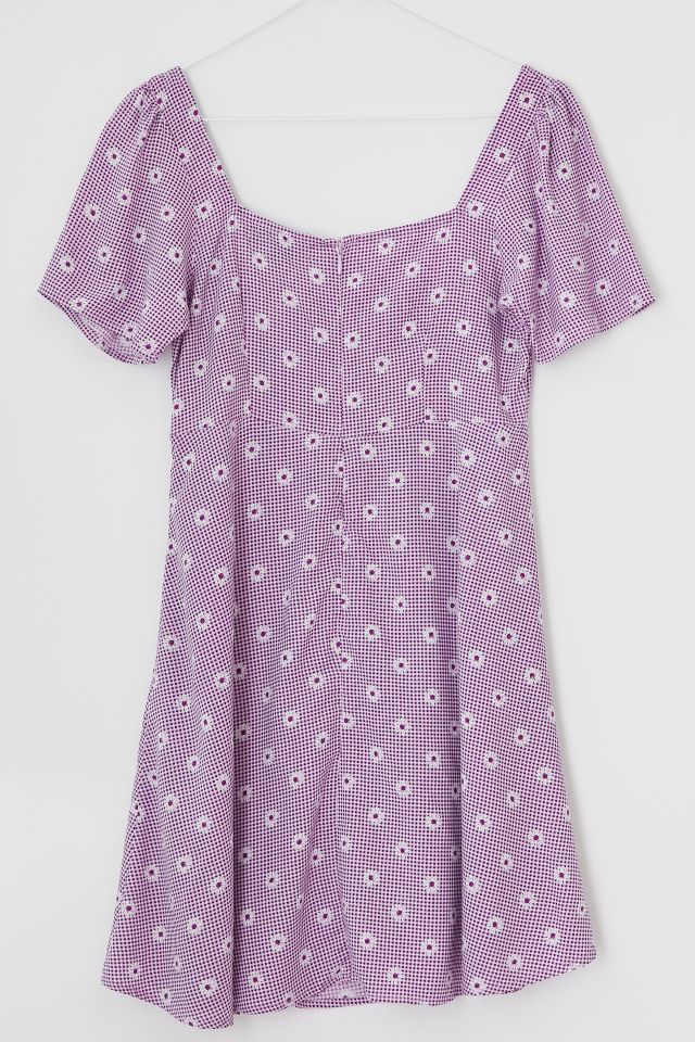 Motel Thalia Square Neck Mini Dress #4