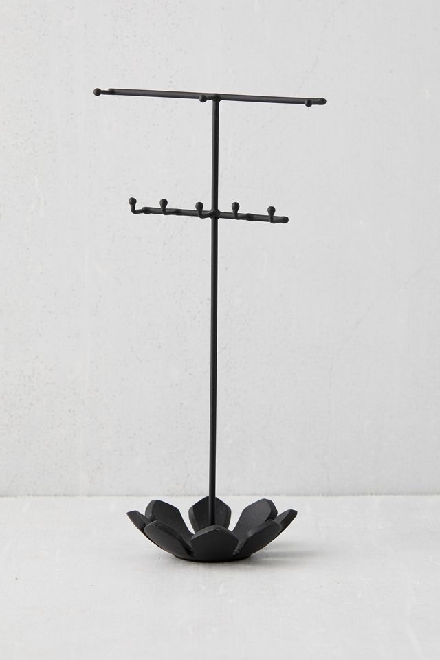 Floral Metal Jewelry Stand #2