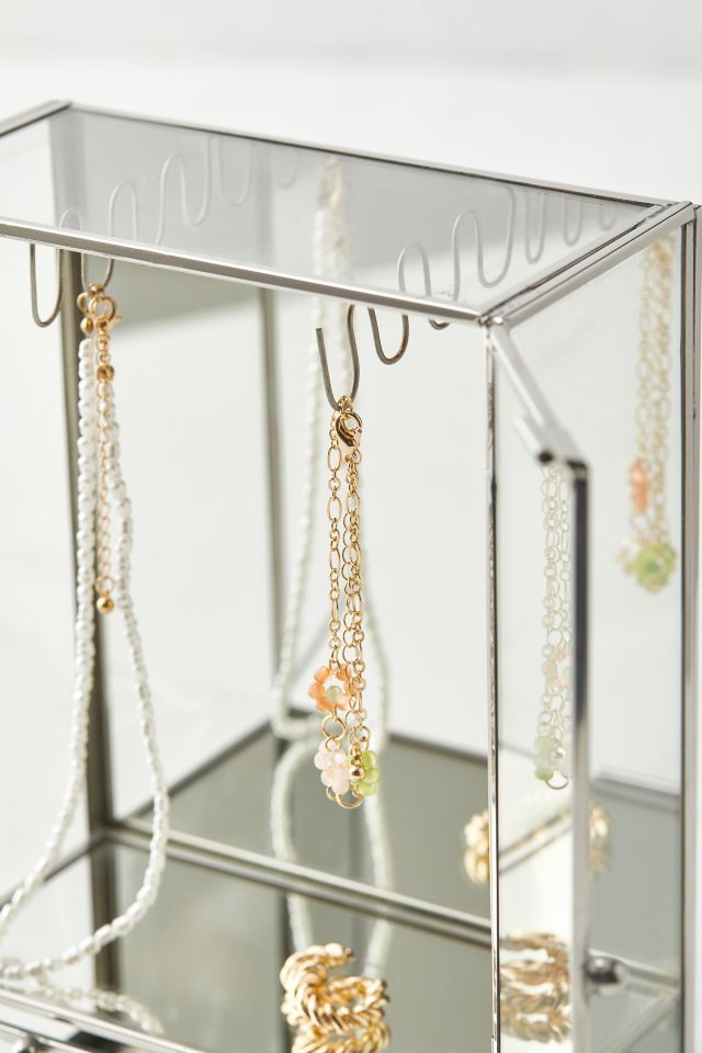 Collette Glass Jewelry Cabinet | Urban Outfitters