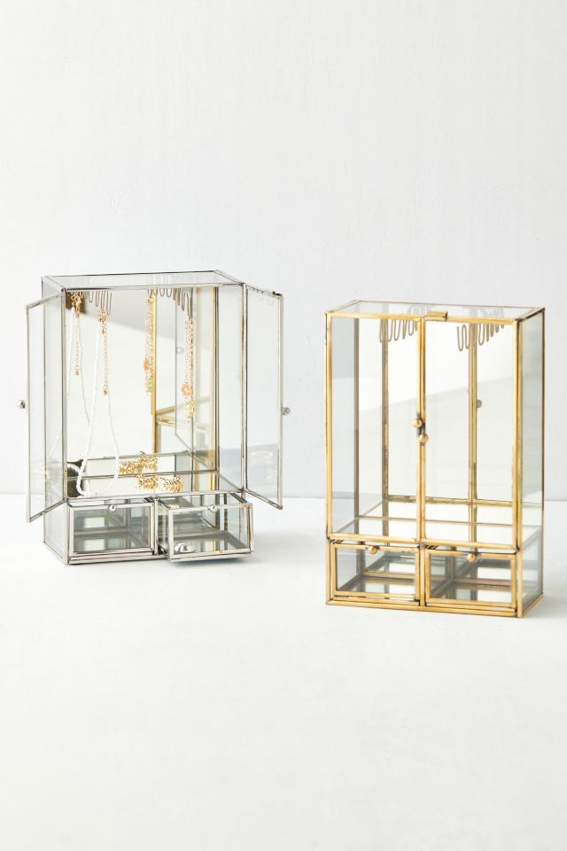 Collette Glass Jewelry Cabinet | Urban Outfitters