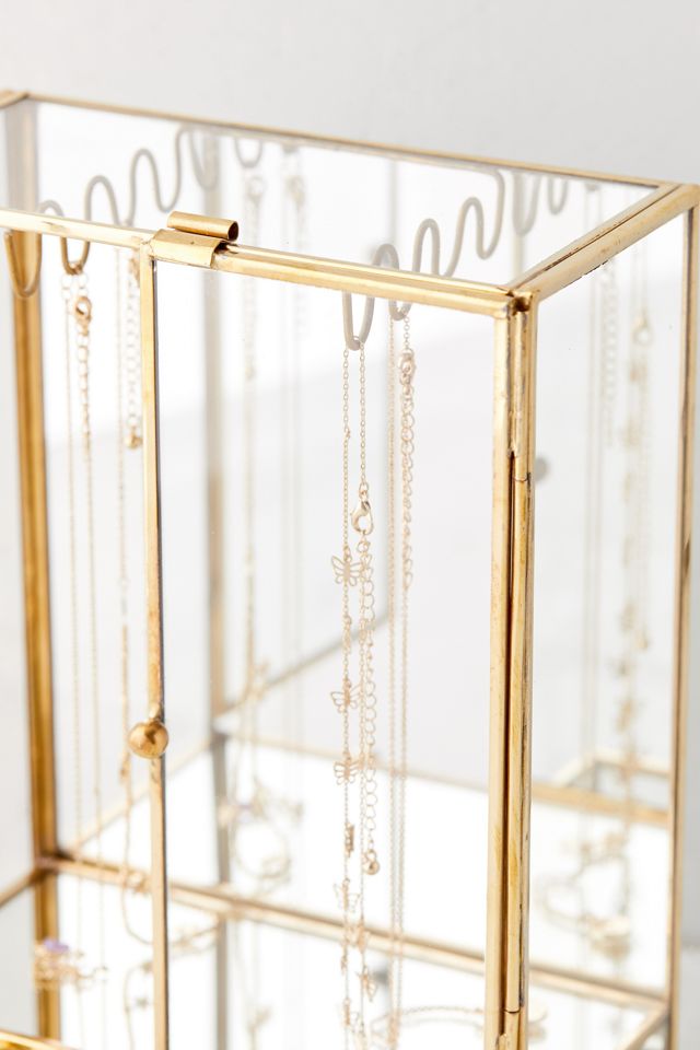 Collette Glass Jewelry Cabinet | Urban Outfitters Canada