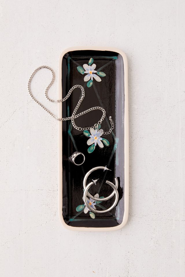 Floral Ceramic Tray #1