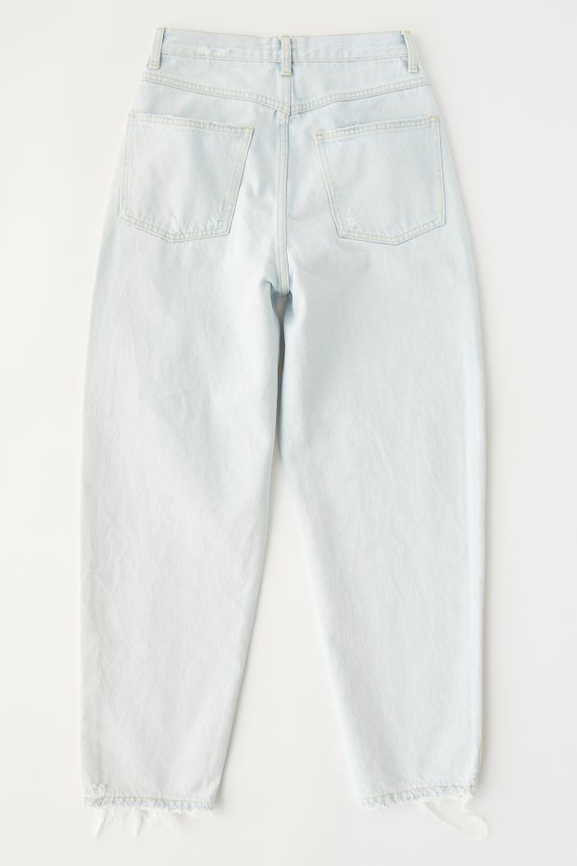 BDG Premium High-Waisted Carrot Jean - Bleached Denim #4