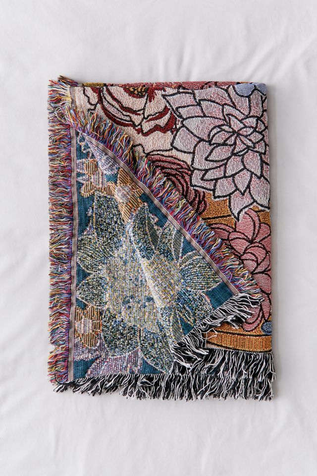 Calhoun & Co. Dream Garden Throw Blanket #1