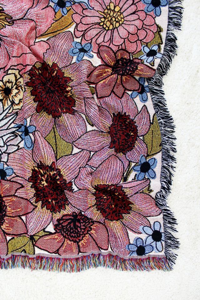 Calhoun & Co. Dream Garden Throw Blanket #3