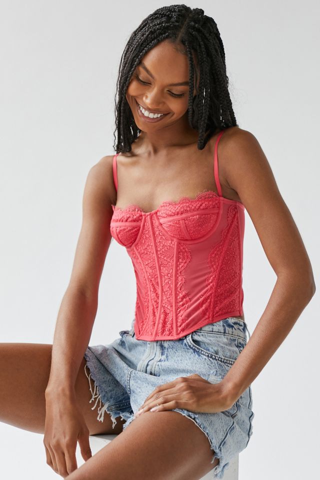 modern love corset top urban outfitters