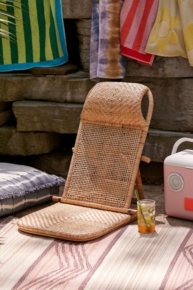 Woven beach chair new arrivals