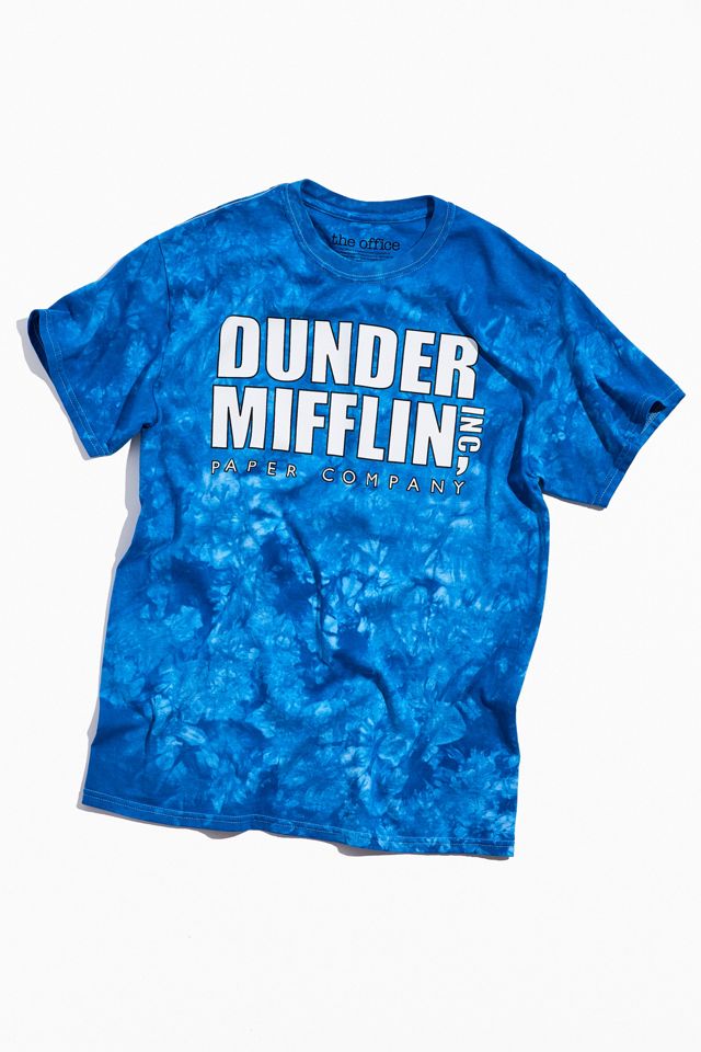 dunder mifflin tie dye sweatshirt